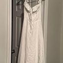 Viral TikTok Corset Dress Size Medium White Photo 0