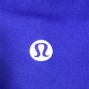 Lululemon Blue Low Rise Stretch Pull On Yoga Activewear Athletic Legging Pants S Photo 3