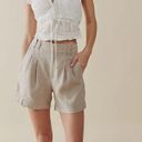 Free People Chelsea Linen Shorts Photo 1