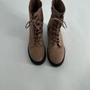 American Eagle  Womens Two Tone Combat Boots, Style # 041-1414-47856-A Photo 1