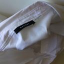 Natori cotton poplin side drape button doown Blouse White Photo 15