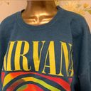 Nirvana Smile overdyed sweatshirt oversized size S|M Photo 12