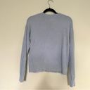 Treasure & Bond  Light Blue Fuzzy Pullover Crewneck Sweater Size S Photo 1