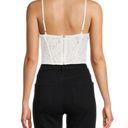 BCBGMAXAZRIA Black Lace Bustier Top Photo 1