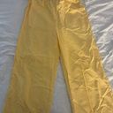 Wide leg Yellow Pants Size XS Photo 0