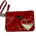 Krass&co NY& Red Clutch purchased not used Photo 0