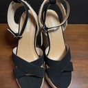 Soda  Black espadrille size 8 Pre owned Photo 1