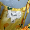 Blu Pepper NEW Perch  Women's Orange Novelty Print Citrus Tank size 1X Summer Photo 5