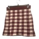 Listicle  Houndstooth Sweater Skirt Size Small Photo 0