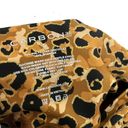 Carbon 38  Womens Printed High Rise Layered Gold Leopard 7/8 Leggings Size Small Photo 9