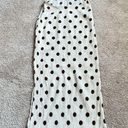 ZARA Cream With Brown Polka Dots Cut Out Statement Dress   Size XS Photo 8