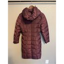 Cole Haan Women's  Puffer Coat Size Small Burgundy Photo 1