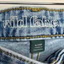 Wild Fable 𝅺 Women’s High Rise Rolled Hem Jean Shorts in Blue Acid Wash Size 6 Photo 5