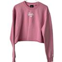 Kith BARBIE x  Crissy Crew 60th Anniversary Barbiecore Sweatshirt in Pink Sz S Photo 2