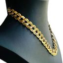 Monet  Vintage Gold Plated Chain Link Necklace 16”-18” EUC Photo 1