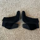 mix no. 6 Black Suede Booties Acosa Size 6 Photo 7