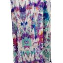 Urban Outfitters Abstract Colorful Geometric Printed Boho High Waisted Maxi Skirt Side Slit Photo 79