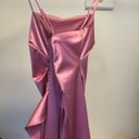 Dry Goods Satin Pink Mini Dress Photo 1