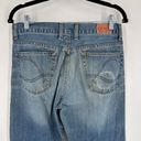 Guess Vintage  Jeans Womens Distressed Straight Leg Jeans Blue Denim Size W32 L30 Photo 5