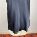 Vince  Gunmetal Grey Satin Tank Top Photo 4