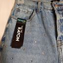 Simple Society  Juniors Jeans High Rise Straight Button Fly Light Wash Size 7/28 Photo 8