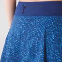 Lululemon Run Pace Rival Skirt in Elegant Samba Snake Kayak Blue Size 4 Reg Photo 4