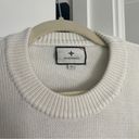 Tuckernuck  Striped Sweater Button Sides Cream Photo 1