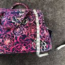 Vera Bradley  Weekender Duffel bag Large Travel Pink pattern Shoulder Strap Photo 5