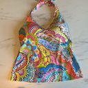 Anne cole  Tankini Womens Size S Small Swim Top Pink Orange Colorful Floral Boho Photo 9