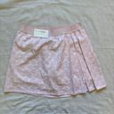 Lady Hagen NWT  16 inch Side pleated Pink and White Seashell golf skort.‎ Size M Photo 0