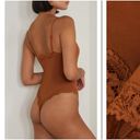 SKIMS NWT  Fits Everybody Lace Cami Bodysuit Bronze Size XS Photo 7