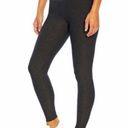 Orvis  Charcoal High Rise Waist Pull On Lined Skinny Leg Cozy Leggings Small NWT Photo 0