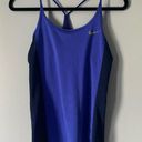 Nike  women Dry Fit blue Tank racerback mesh back Size XS Photo 0