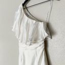 Elliatt  Chaebol One Shoulder Mini Dress Ivory Size XS Photo 4