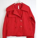 Lululemon  Red Cropped Pea Coat Size 6 Photo 0