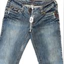 Silver Jeans  Tuesday 22 Low Rise Dark Wash Flared Leg Denim Women’s 32/37 Photo 5