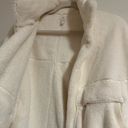 Free People Movement FP movement free people seeing stars cream ivory fleece jacket Photo 5