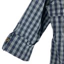 Carhartt  Force Ridgefield Plaid Check Shirt dark Indigo Size XS Photo 6