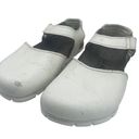 Birkenstock ALPRO White Leather Mary Jane Clog Sandals Made in Germany L 11-M 9 Photo 2