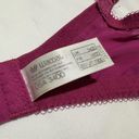 Wacoal  34DD La Femme Underwire Bow Accent Magenta Shade Tee Bra Photo 6