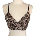 Forever 21  Flattering Comfortable Animal Print Adjustable Straps Bralette Small Photo 0