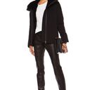 Helmut Lang Magna women’s rabbit fur-trim Tech winter hooded jacket size P Photo 4