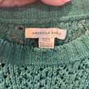 American Eagle Outfitters Knit Green Sweater Photo 2