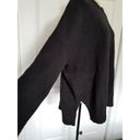 Treasure & Bond  Knit Crewneck Wool Blend Long Sleeve Black Sweater Top Womens M Photo 1