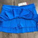 Lucky in Love  Playing in Paradise Hi Low Pleated Skirt Aegean Blue Size Large Photo 6