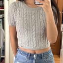 Hollister Grey Sweater Top Photo 0