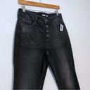 Old Navy  Power Straight High Rise Jeans Womens Stone Wash Black SZ 8 New Photo 2