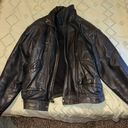 Rage Leather Jacket Black Size M Photo 0