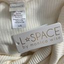 l*space L* Topanga Dress in Cream Ribbed Cutout Photo 8