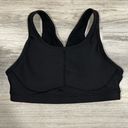 Athleta  Sculptek Stealth Black Sports Bra Yoga Gym Athletic Stretch Size S Photo 0